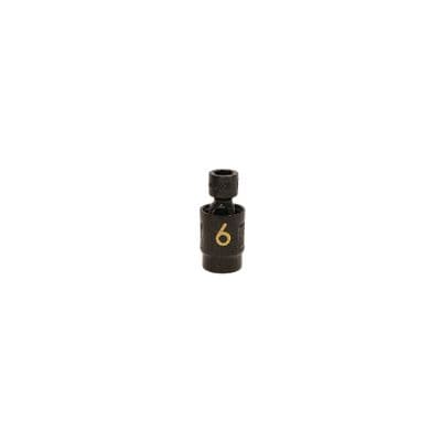 1/4" DRIVE 6MM METRIC 6 POINT UNIVERSAL IMPACT SOCKET