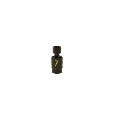 1/4" DRIVE 7MM METRIC 6 POINT UNIVERSAL IMPACT SOCKET