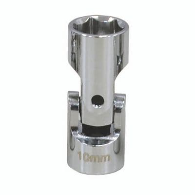 1/4'' DRIVE 10 MM 6 POINT STUBBY UNIVERSAL SOCKET
