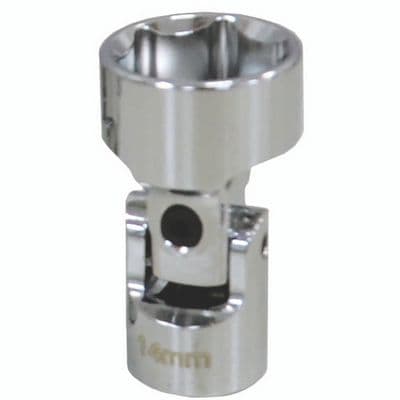 1/4'' DRIVE 14 MM 6 POINT STUBBY UNIVERSAL SOCKET