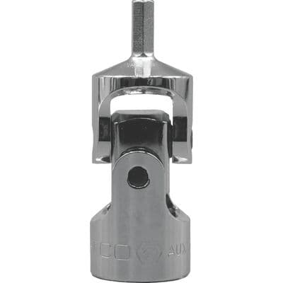 1/4" DRIVE 3MM METRIC STUBBY UNIVERSAL HEX BIT SOCKET