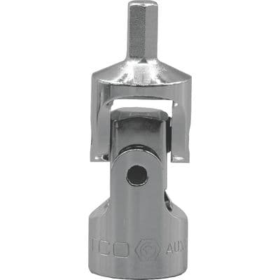 1/4" DRIVE 4MM METRIC STUBBY UNIVERSAL HEX BIT SOCKET