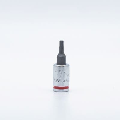 1/4"  DRIVE HEX OPTI-GRIP BIT SOCKET 7/64"