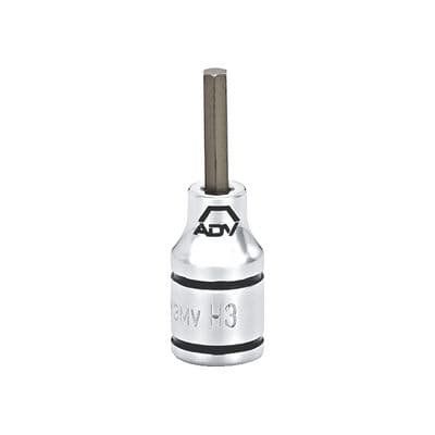 1/4" DRIVE 3MM HEX BIT SOCKET