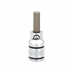 1/4" DRIVE 3/16" SAE HEX BIT SOCKET
