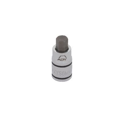 1/4" DRIVE STUBBY BIT SOCKET 6MM