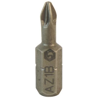 1/4 x 1 PZ1 POZIDRIV SCREWDRIVER BIT