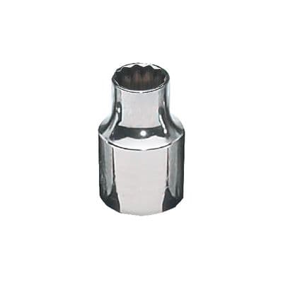 3/8" DRIVE 3/8" SAE 12 POINT CHROME SOCKET