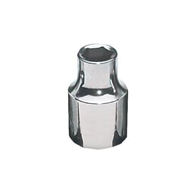 3/8" DRIVE 3/8" SAE 6 POINT CHROME SOCKET