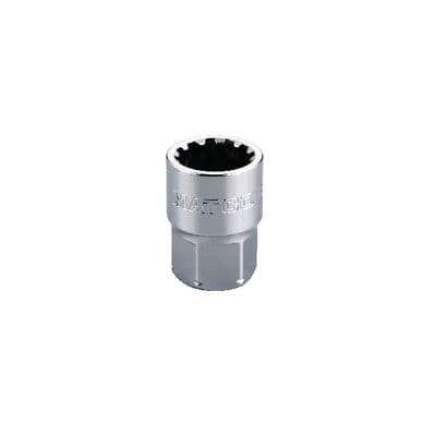 16MM THRU-DRIVE SPLINE SOCKET