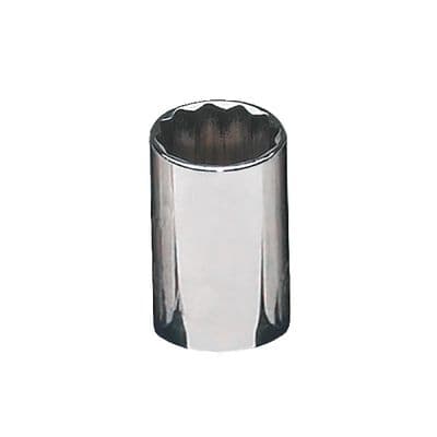 3/8" DRIVE 5/8" SAE 12 POINT CHROME SOCKET