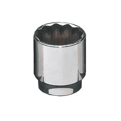 3/8" DRIVE 15/16" SAE 12 POINT CHROME SOCKET