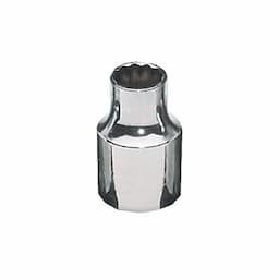 3/8" DRIVE 8MM METRIC 12 POINT CHROME SOCKET