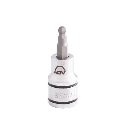 3/8" DRIVE 3/16" DRIVE HEX BALL BIT SOCKET 