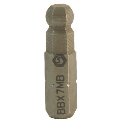 3/8" DRIVE 7MM METIRC BALL HEX REPLACEMENT BIT