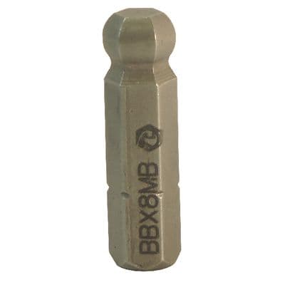 3/8" DRIVE 8MM METRIC BALL HEX REPLACEMENT BIT