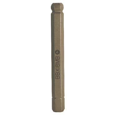 3/8" DRIVE 8MM METRIC MID LENGTH BALL HEX REPLACEMENT BIT