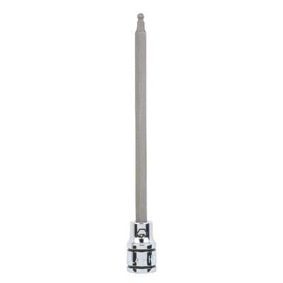 3/8" Drive Metric Long Ball Hex Bit 4mm