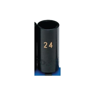 3/8" DRIVE 24MM METRIC 6 POINT DEEP IMPACT SOCKET