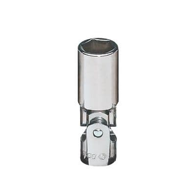 3/8" DRIVE 1/2" SAE 6 POINT DEEP UNIVERSAL CHROME SOCKET