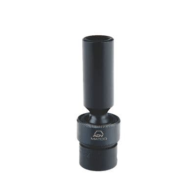 3/8" DRIVE 1/2" SAE 6 POINT ADV DEEP UNIVERSAL IMPACT SOCKET