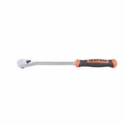 3/8" DRIVE 11-3/4" EIGHTY8 TOOTH FIXED RATCHET WITH ERGO HANDLE - ORANGE