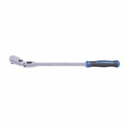 3/8" DRIVE 15½" EIGHTY8 TOOTH LOCKING FLEX RATCHET WITH ERGO HANDLE - BLUE