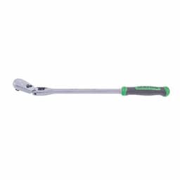 3/8" DRIVE 15½" EIGHTY8 TOOTH LOCKING FLEX RATCHET WITH ERGO HANDLE - GREEN