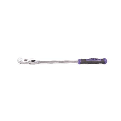 3/8" DRIVE 15½" EIGHTY8 TOOTH LOCKING FLEX RATCHET WITH ERGO HANDLE - PURPLE