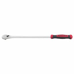 3/8" DRIVE 15-3/4" EIGHTY8 TOOTH FIXED RATCHET WITH ERGO HANDLE - RED