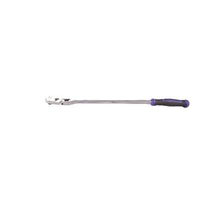 3/8" DRIVE 18-1/2" EIGHTY8 TOOTH LOCKING FLEX RATCHET WITH ERGO HANDLE - PURPLE