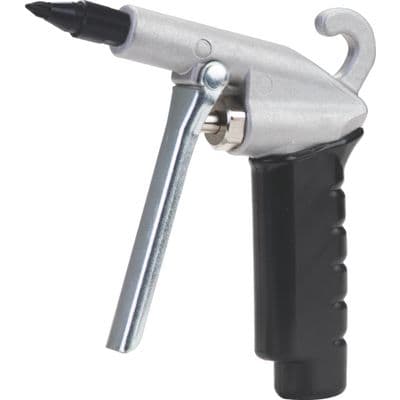 METAL BODY AIR BLOW GUN WITH SOFT RUBBER STAR TIP