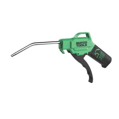 4.5" BENT TUBE GREEN BLOW GUN - GREEN