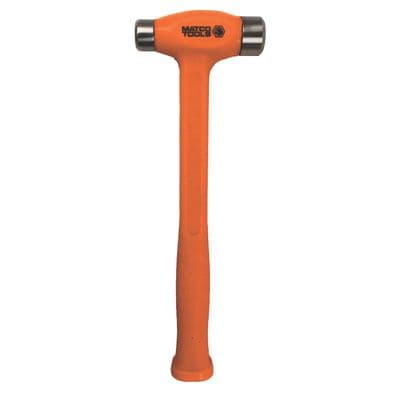 16 OZ. DEAD BLOW STEEL FACE FLAT HAMMER ORANGE