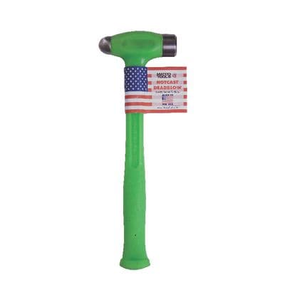 16 OZ DEADBLOW STEEL FACE BALL PEEN HAMMER GREEN
