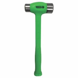 32 OZ. DEAD BLOW STEEL FACE  BALL-PEEN HAMMER GREEN