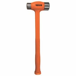 40 OZ. DEAD BLOW STEEL FACE FLAT HAMMER ORANGE