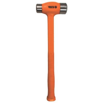 40 OZ. DEAD BLOW STEEL FACE FLAT HAMMER ORANGE