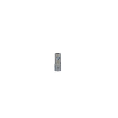 3/8" DRIVE 10MM METRIC 6 POINT MID-LENGTH CHROME SOCKET