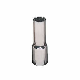 3/8" DRIVE 3/8" SAE 6 POINT MID-LENGTH CHROME SOCKET