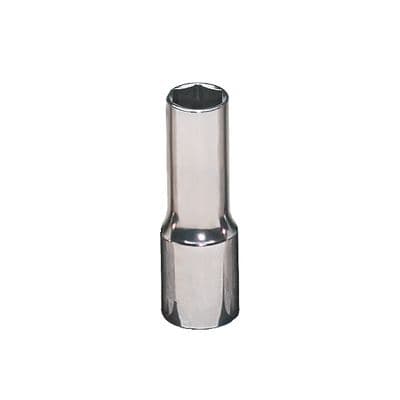 3/8" DRIVE 3/8" SAE 6 POINT MID-LENGTH CHROME SOCKET