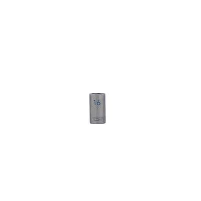 3/8" DRIVE 16MM METRIC 6 POINT MID-LENGTH CHROME SOCKET