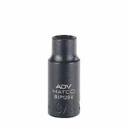 3/8" DRIVE 3/8" SAE 6 POINT MID-LENGTH IMPACT SOCKET