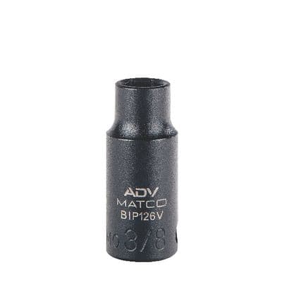 3/8" DRIVE 3/8" SAE 6 POINT MID-LENGTH IMPACT SOCKET