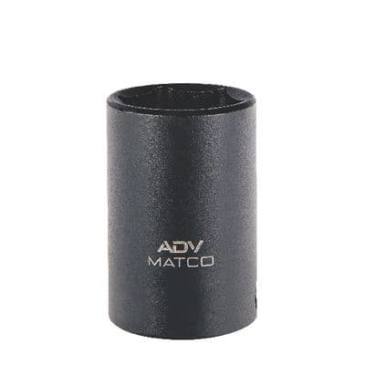 3/8" DRIVE 17MM METRIC 6 POINT MID-LENGTH IMPACT SOCKET