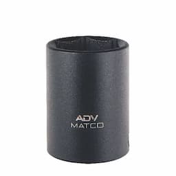 3/8" DRIVE 19MM METRIC 6 POINT MID-LENGTH IMPACT SOCKET