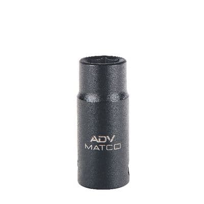 3/8" DRIVE 9MM METRIC 6 POINT MID-LENGTH IMPACT SOCKET