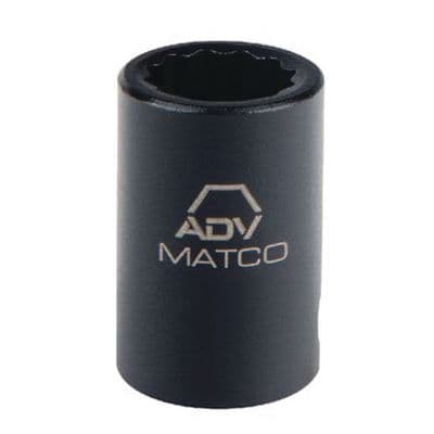 3/8" DRIVE 10MM METRIC 12 POINT IMPACT SOCKET