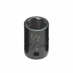 3/8" DRIVE 1/2" SAE 6 POINT PRO NON-SLIP IMPACT SOCKET