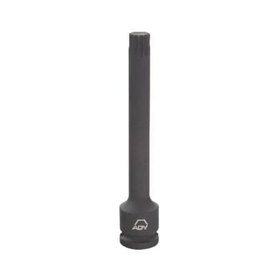 3/8" DRIVE M10 LONG IMPACT TRIPLE SQUARE BIT SOCKET